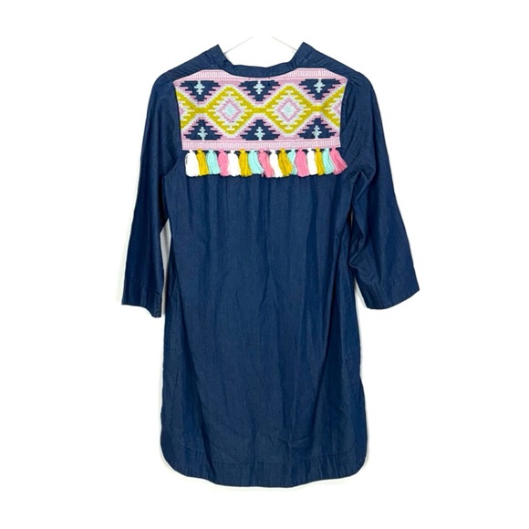 Guadalupe Designs Freya Denim Tunic Dress - Picture 1 of 8